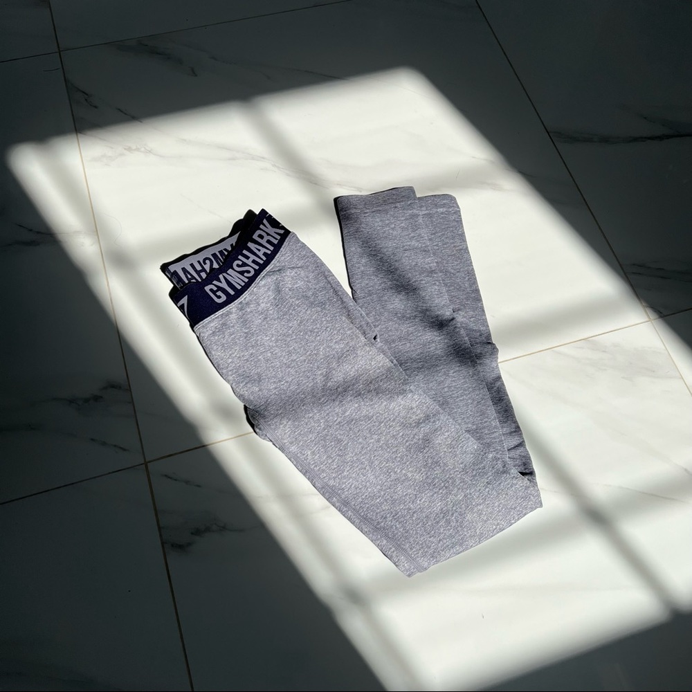 Gymshark Flex Leggings - Steel Blue